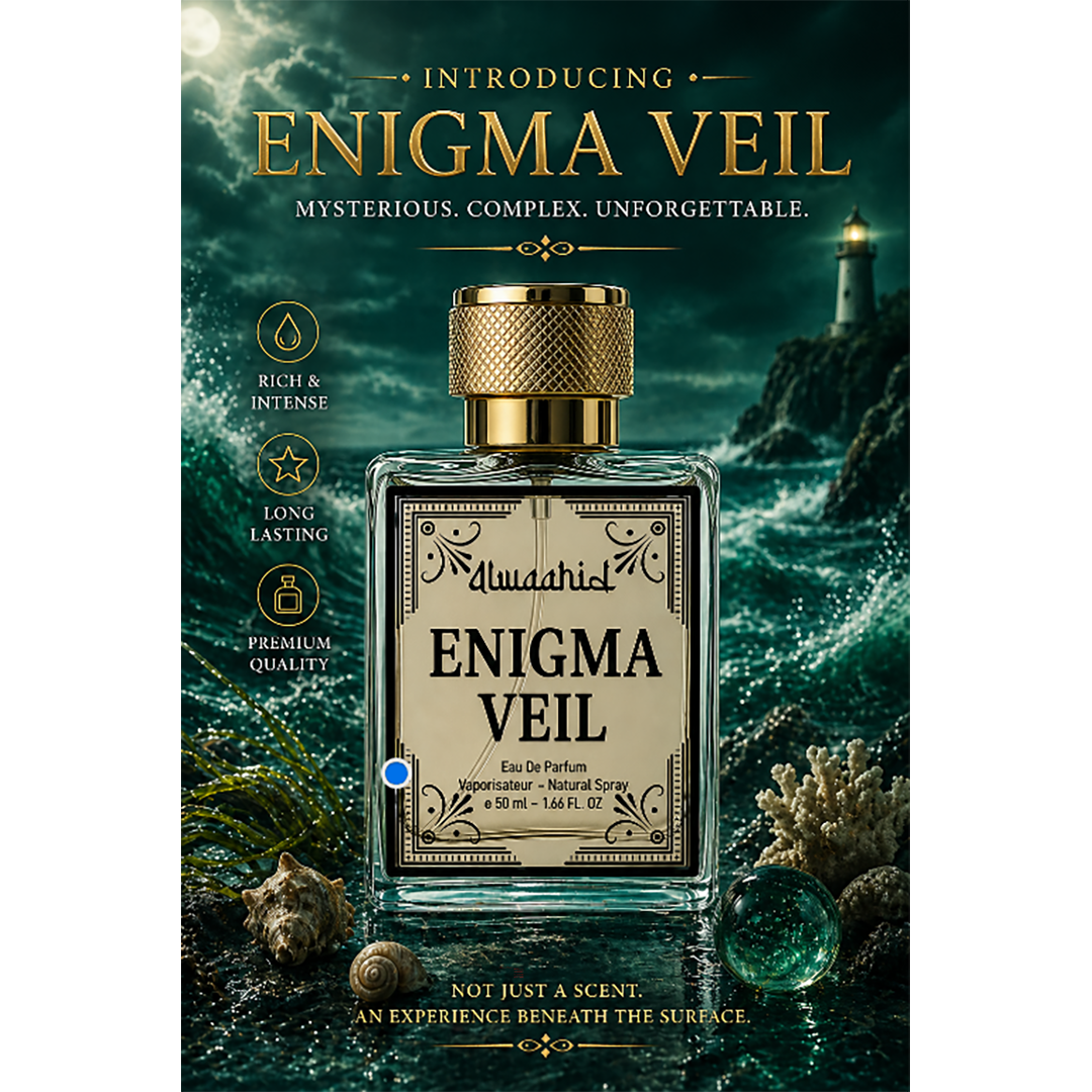 Enigma Veil – Best Fresh Aromatic Unisex Perfume By AlWaahid