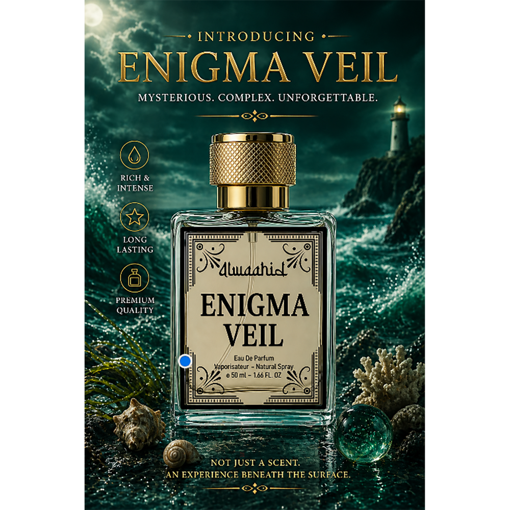 Enigma Veil – Best Fresh Aromatic Unisex Perfume By AlWaahid